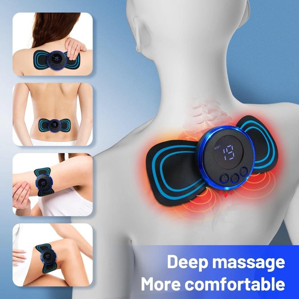 2-In-1 Remote Upgrade Jack For Sc-195B Mini Cervical Massage Stickers Ems Pulse Meridian Therapy Instrument - 2-In-1 Remote Upgrade Jack 10