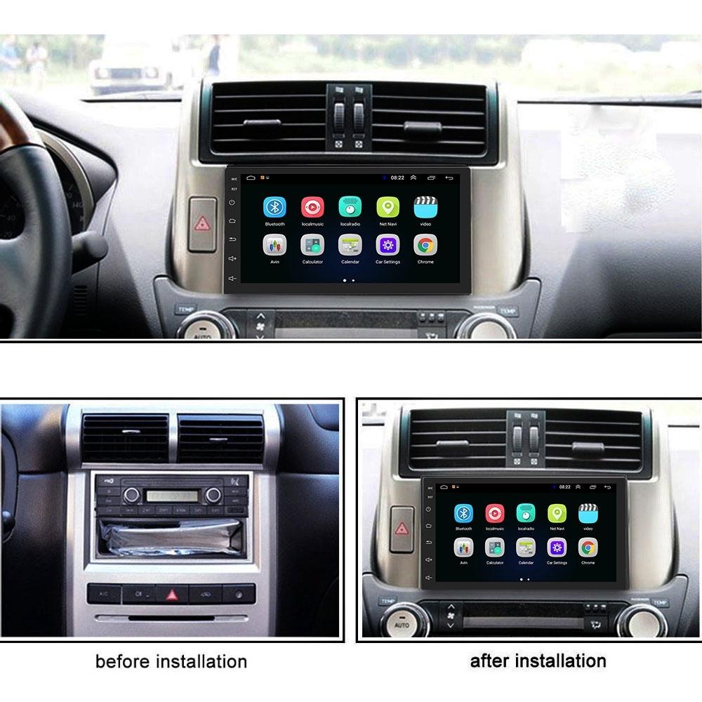 7 Inch Android Car Navigation Mp5 Player With Gps Bluetooth And 8 Lights Camera - Universal All-In-One 8