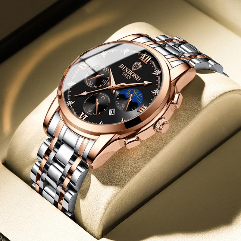 Waterproof Luminous Men Watch with Calendar - 30m 5