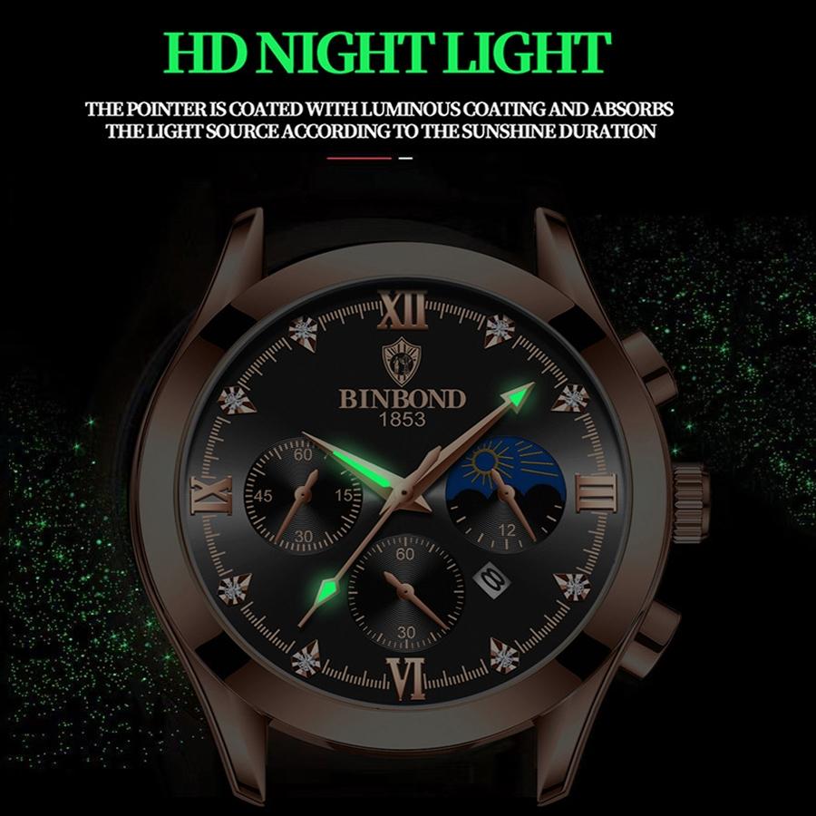Waterproof Luminous Men Watch with Calendar - 30m 7