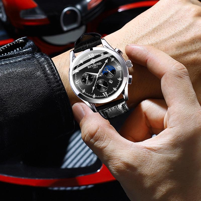 Waterproof Luminous Men Watch with Calendar - 30m 8