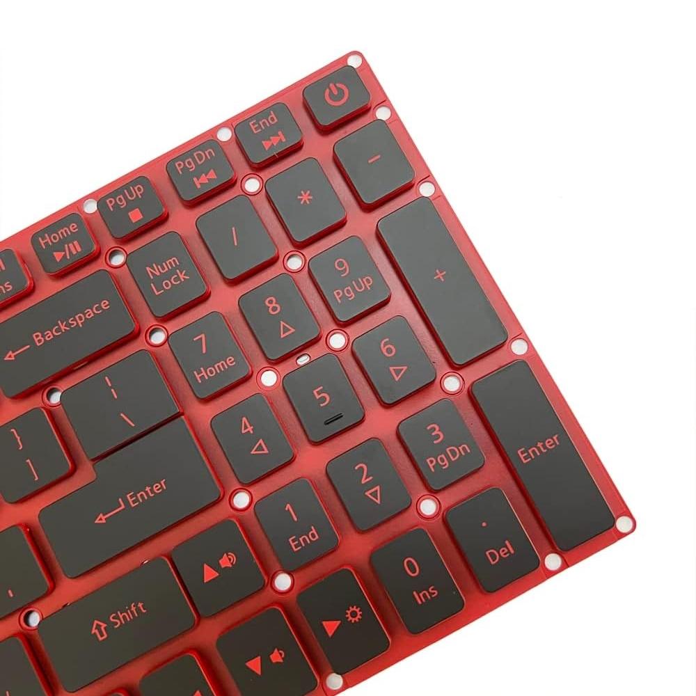 Red Backlit Laptop Keyboard - us Version - For Acer Aspire Vn7-793G 5