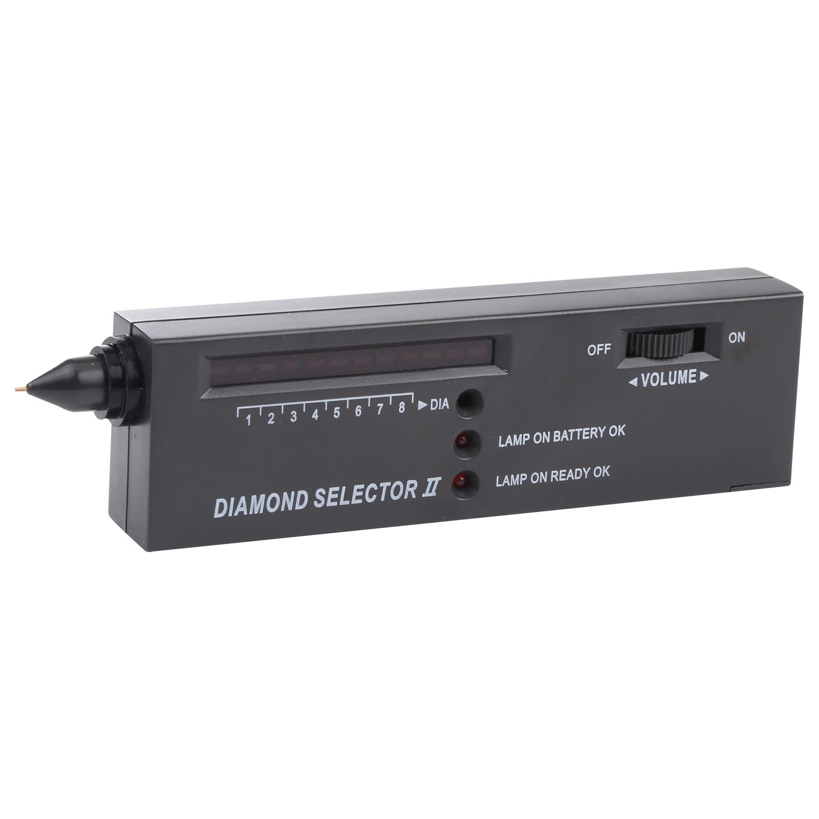 Led Diamond Selector with Battery Indicator - Black 3