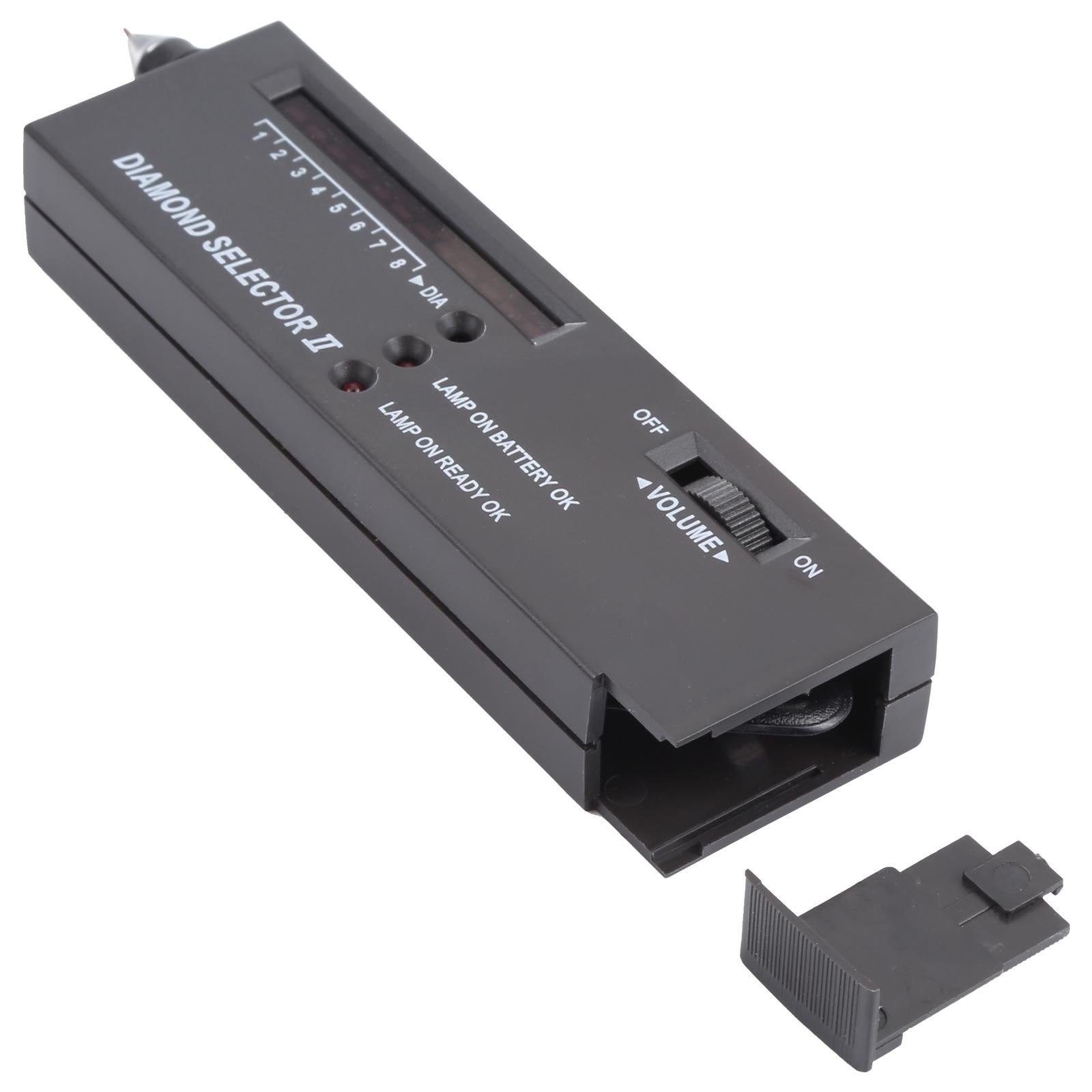 Led Diamond Selector with Battery Indicator - Black 4