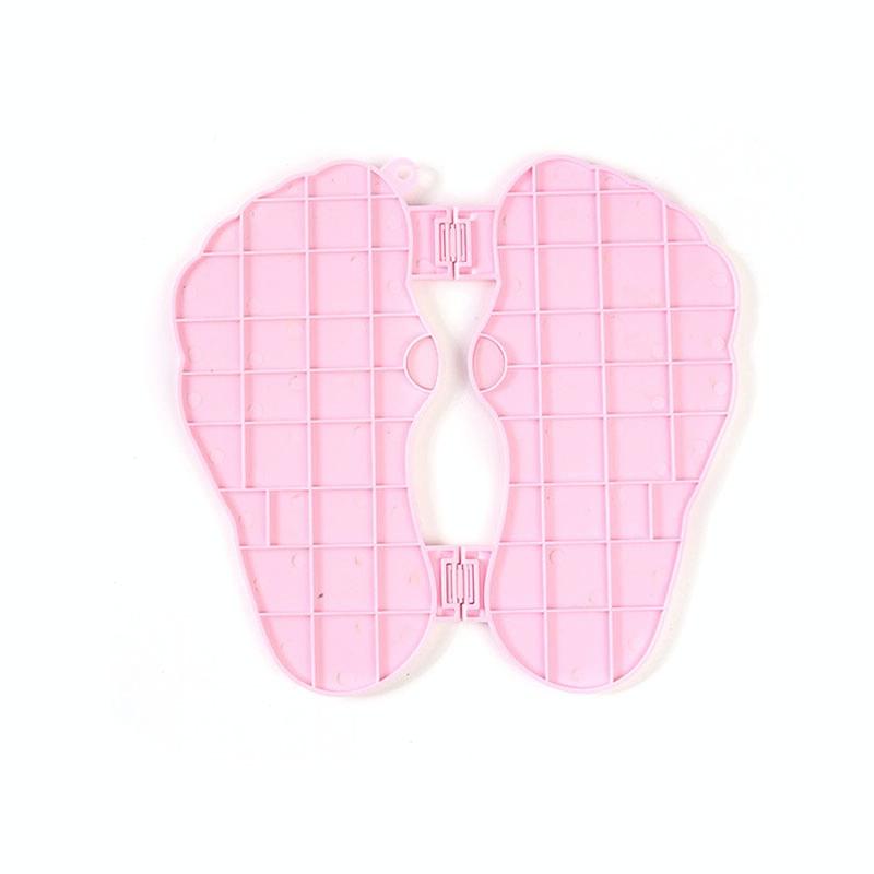 Portable Elderly Foot Massager Pink Rechargeable