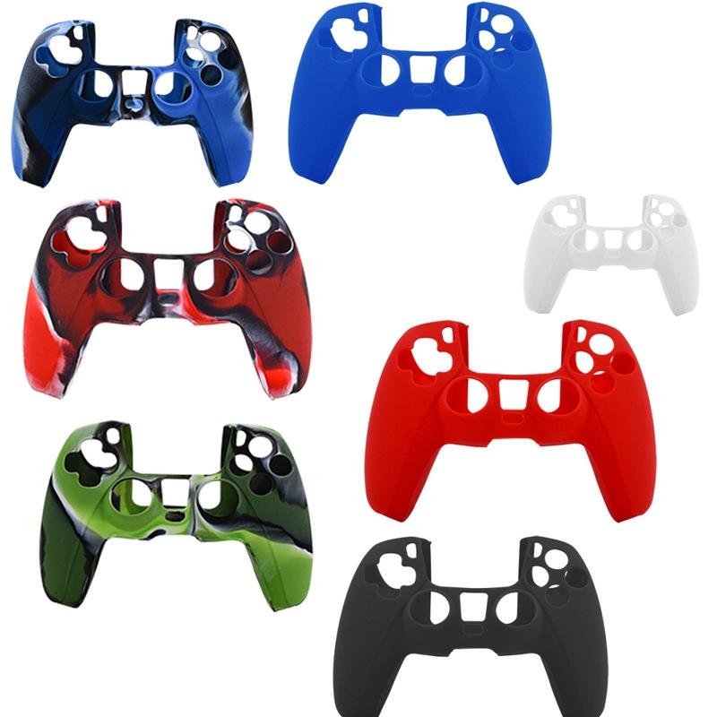 Blue Silicone Protective Cover for Ps5 Controller 4
