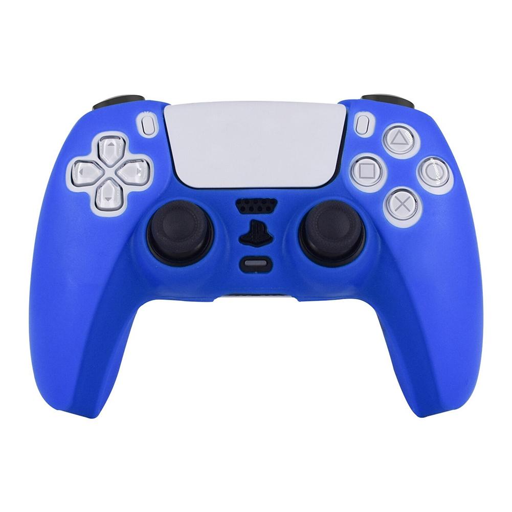 Blue Silicone Protective Cover for Ps5 Controller 5
