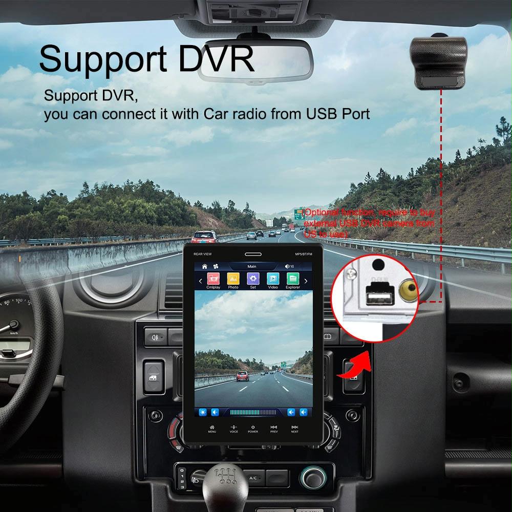 9.5 Inch Carplay Mp5 Player + 8 Light Camera - Standard Style 6
