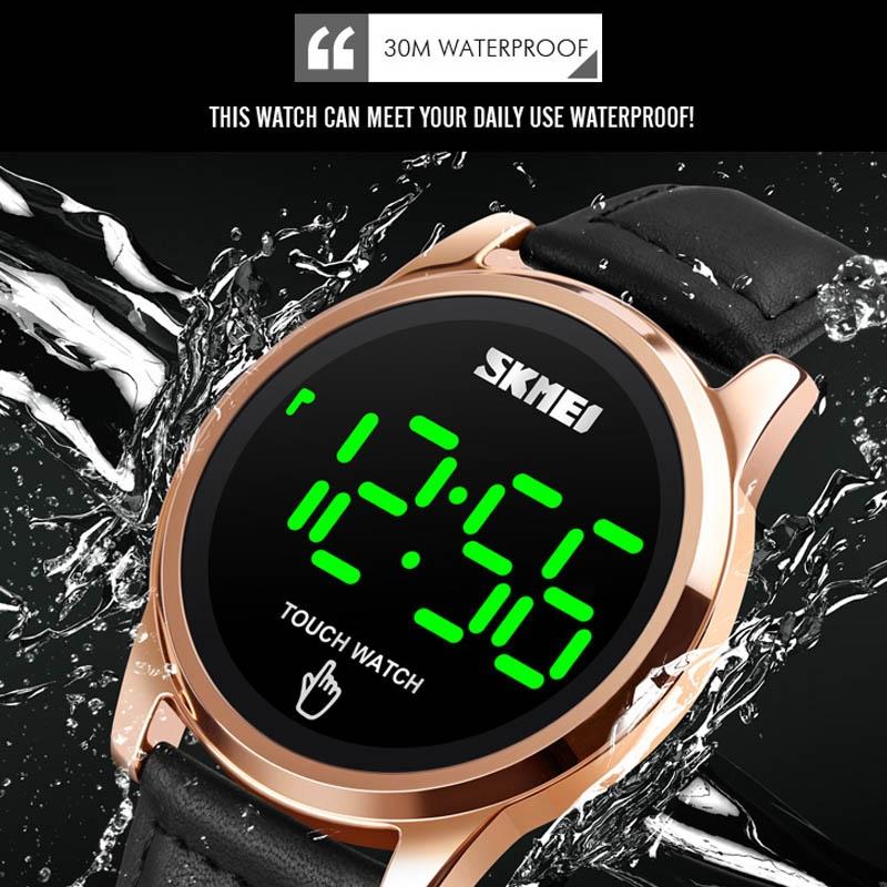 Men Electronic Sports Watch - Versatile Steel Belt - Silver 5