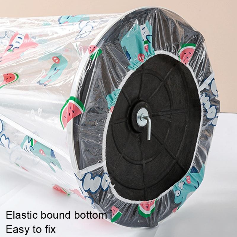 Waterproof Dustproof Fan Cover - Little Dinosaur Design 7