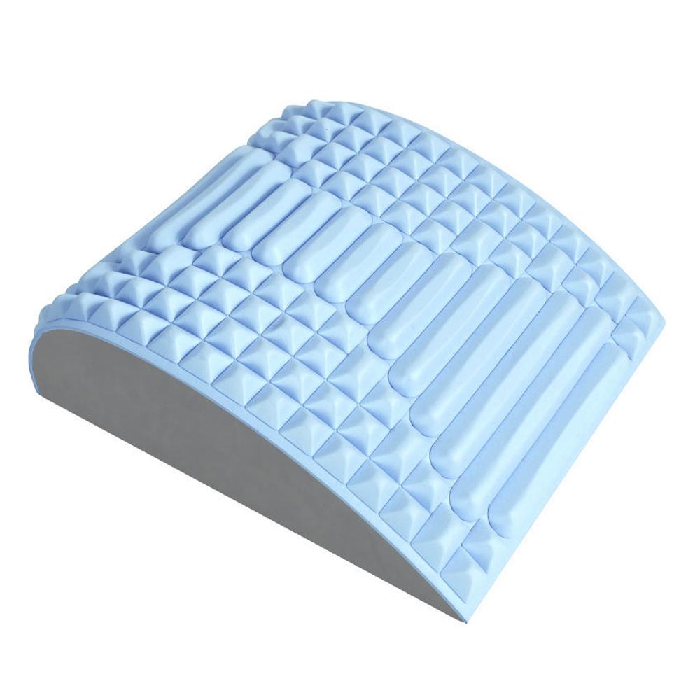 Blue Lumbar Massager For Spinal Stretching And Relaxation - Colour Matching Gray 14