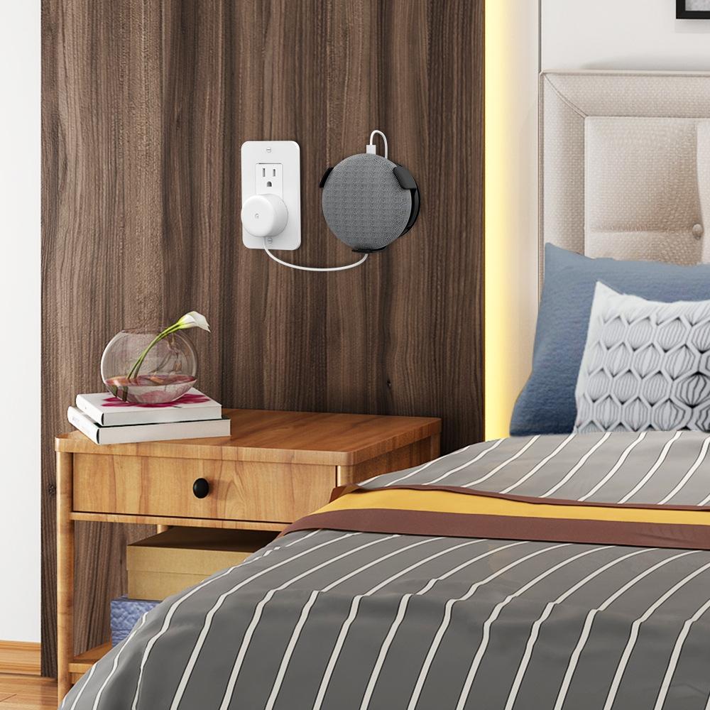 Smart Speaker Wall Bracket for Amazon Echo Dot 3 - Black by Ahastyle - For Amazon Echo Dot 3 Black 10