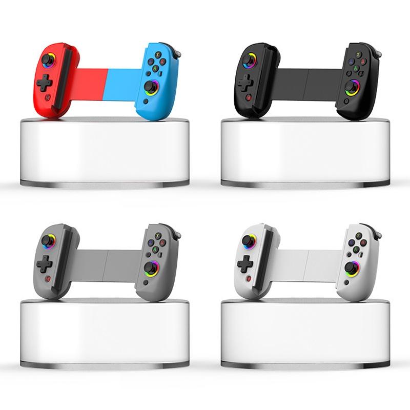 Vibration Grip Wireless Gamepad for Mobile and Pc - Green Blue 3
