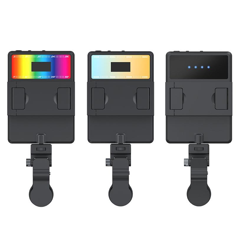Portable 5w Fill Light for Mobile Live Broadcast - V11se Cool & Warm 4