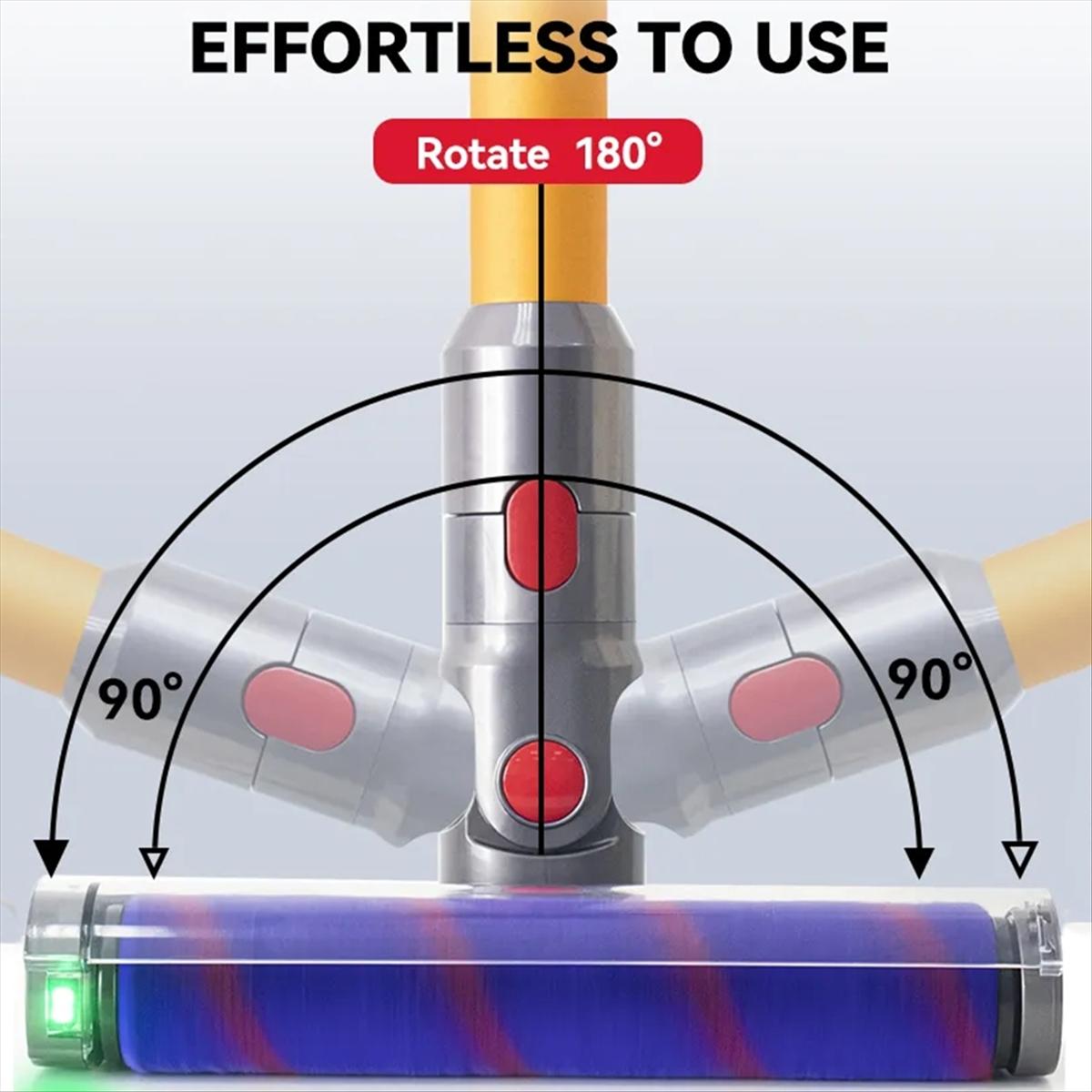 Green Light Floor Brush for Dyson V7-v11 Vacuums 4