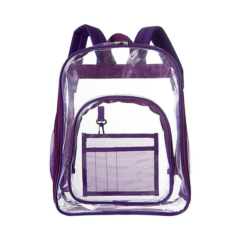 Waterproof Pvc Backpack for Students - Compact and Durable - Black 13