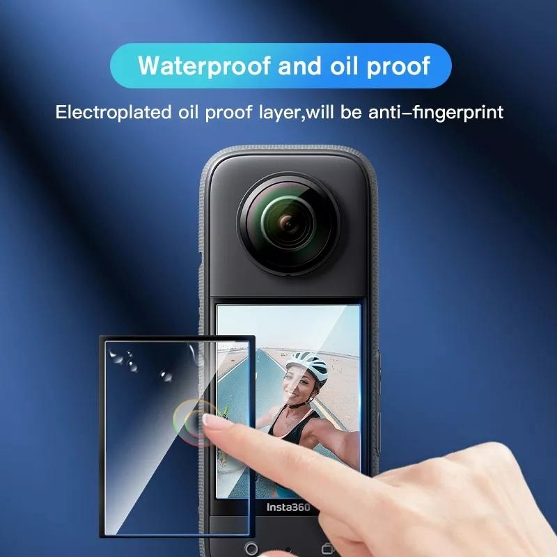 2-pack Curved Hd Protective Film for Insta360 X3 6