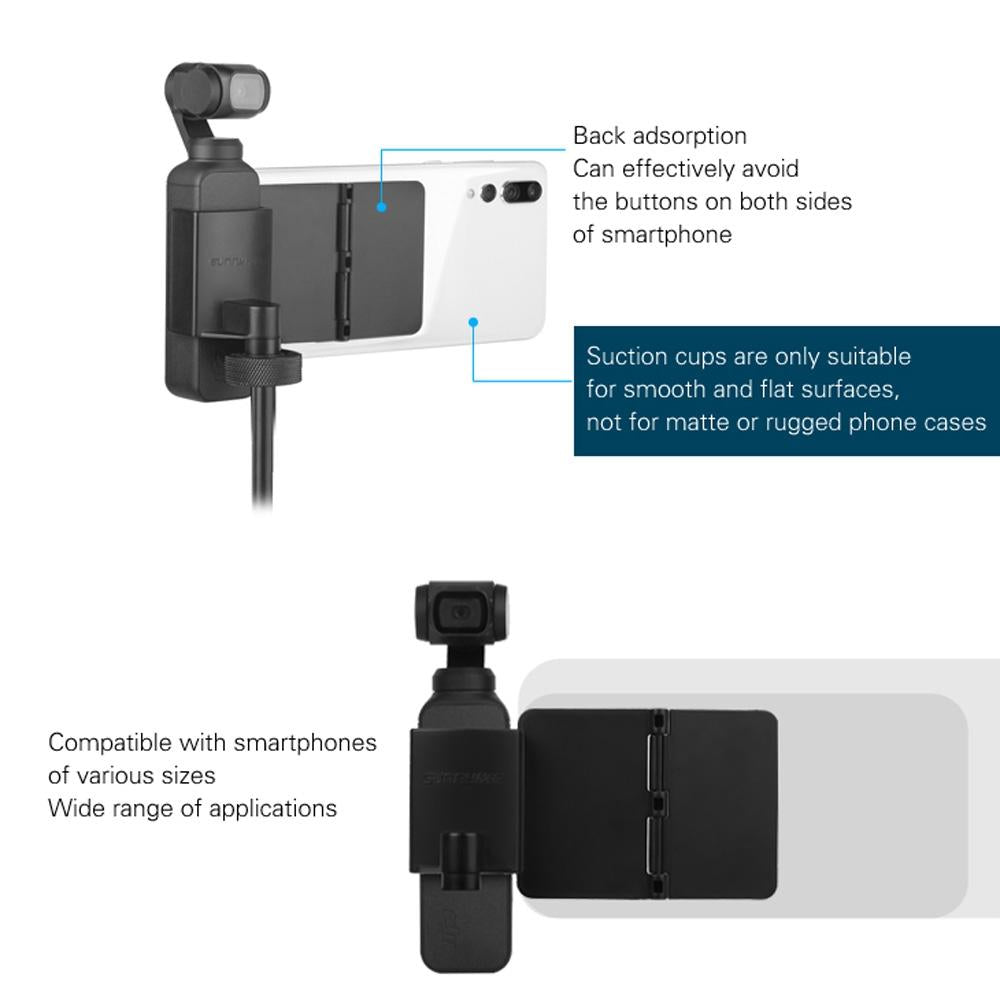 Folding Tripod for Dji Pocket with Sucker Holder 6