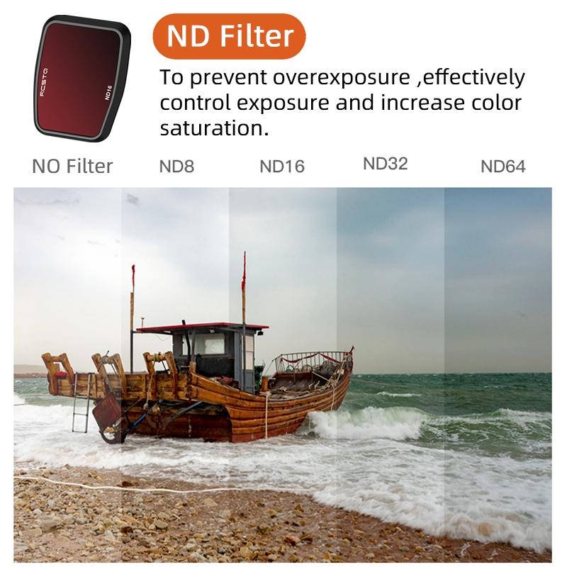 Waterproof Multi-layer Coating Filter for Dji Air 3 - Cpl - Nd4/8/16/32/64+Uv+Cpl 6 -In-1 8