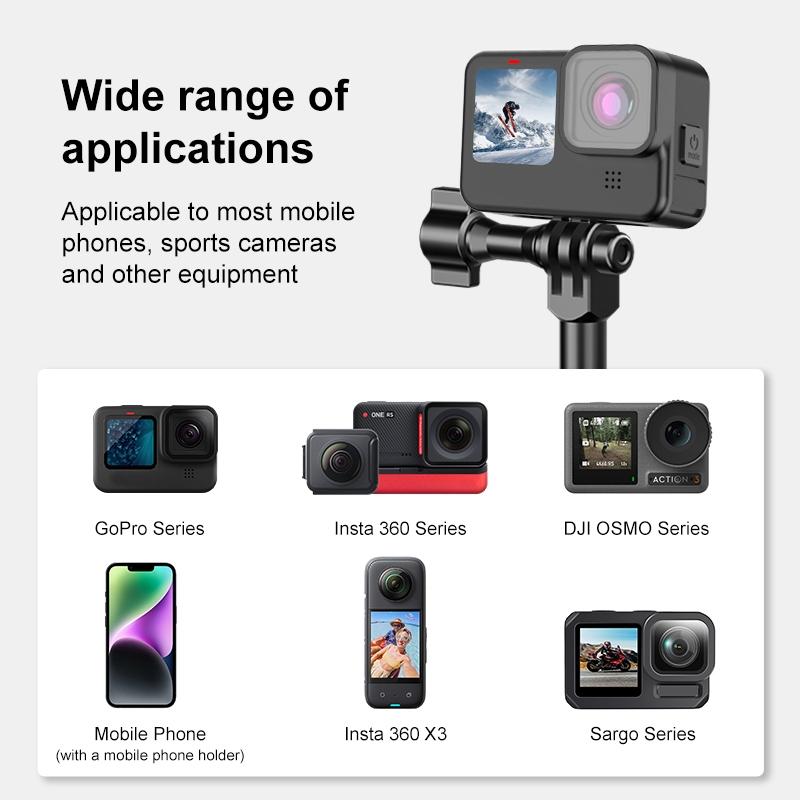 Universal Cnc Rearview Magic Arm for Motorcycles 8