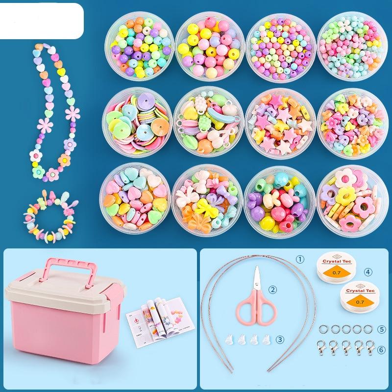 Diy Beaded Jewelry Set For Kids 12 Cups Of Dream Maca