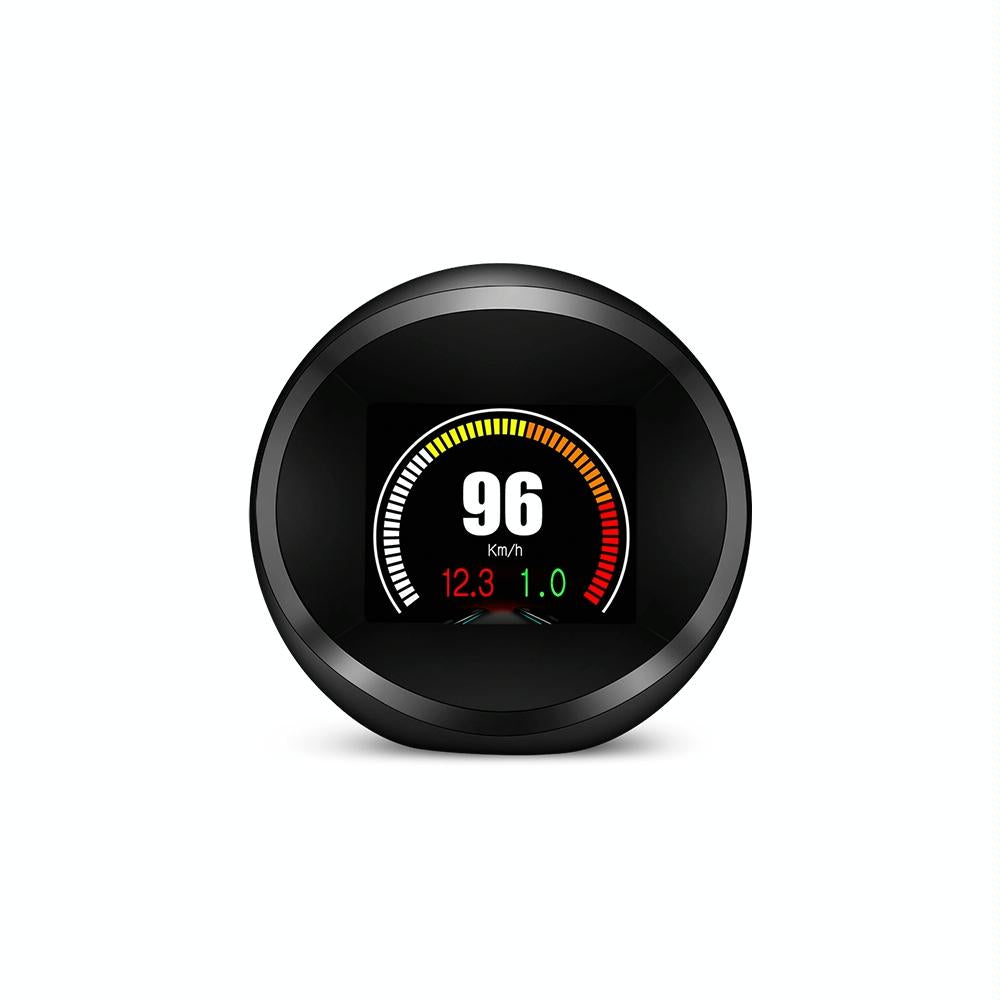 Car Hud Head Up Display Obd2 + Gps Mode Water Temp Speed Voltage Fuel Speed Alarm 3