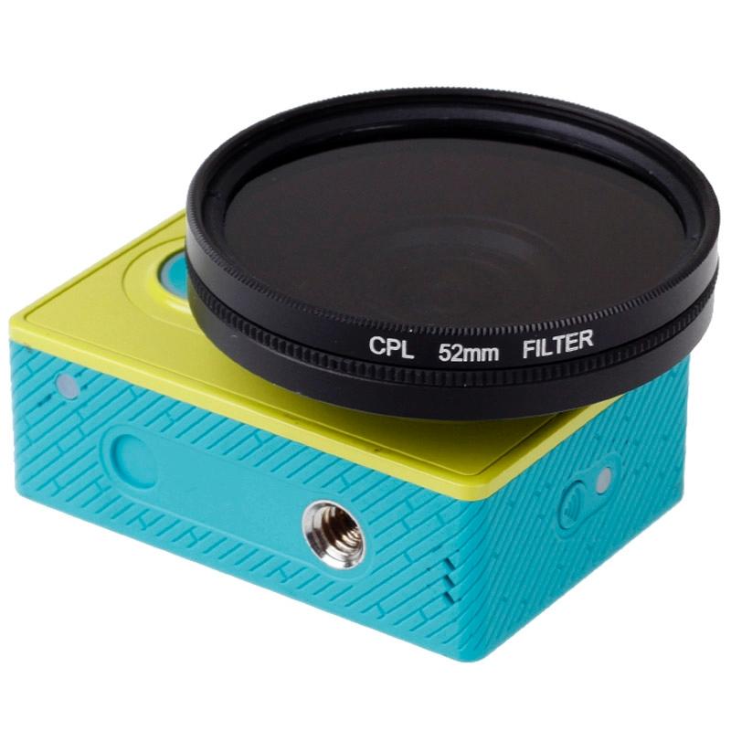 Xiaomi Xiaoyi 4k / 4k Lite / Sport Camera Circular Polarizer Filter + Cap 4