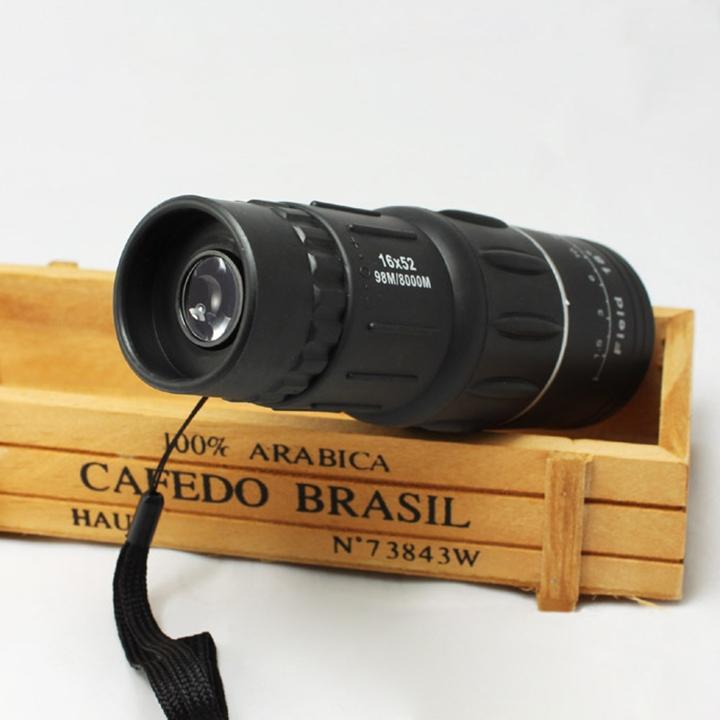 High Definition Dual Focus Monocular Telescope - 16X52 Portable Pro Zoom 6