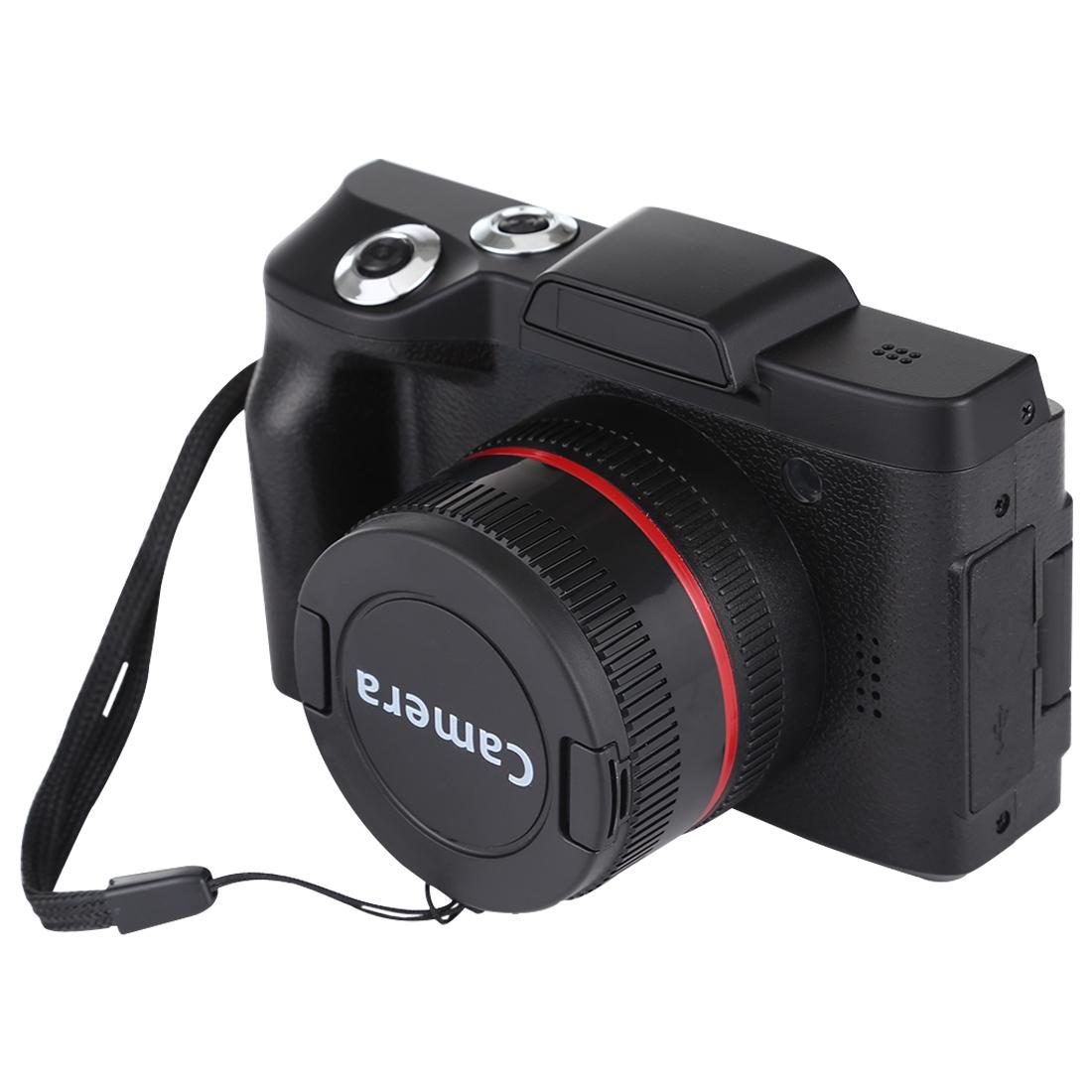 Hd 720p Recording Flip Screen Digital Camera with Interchangeable Lens and Infrared Lens - Black 8