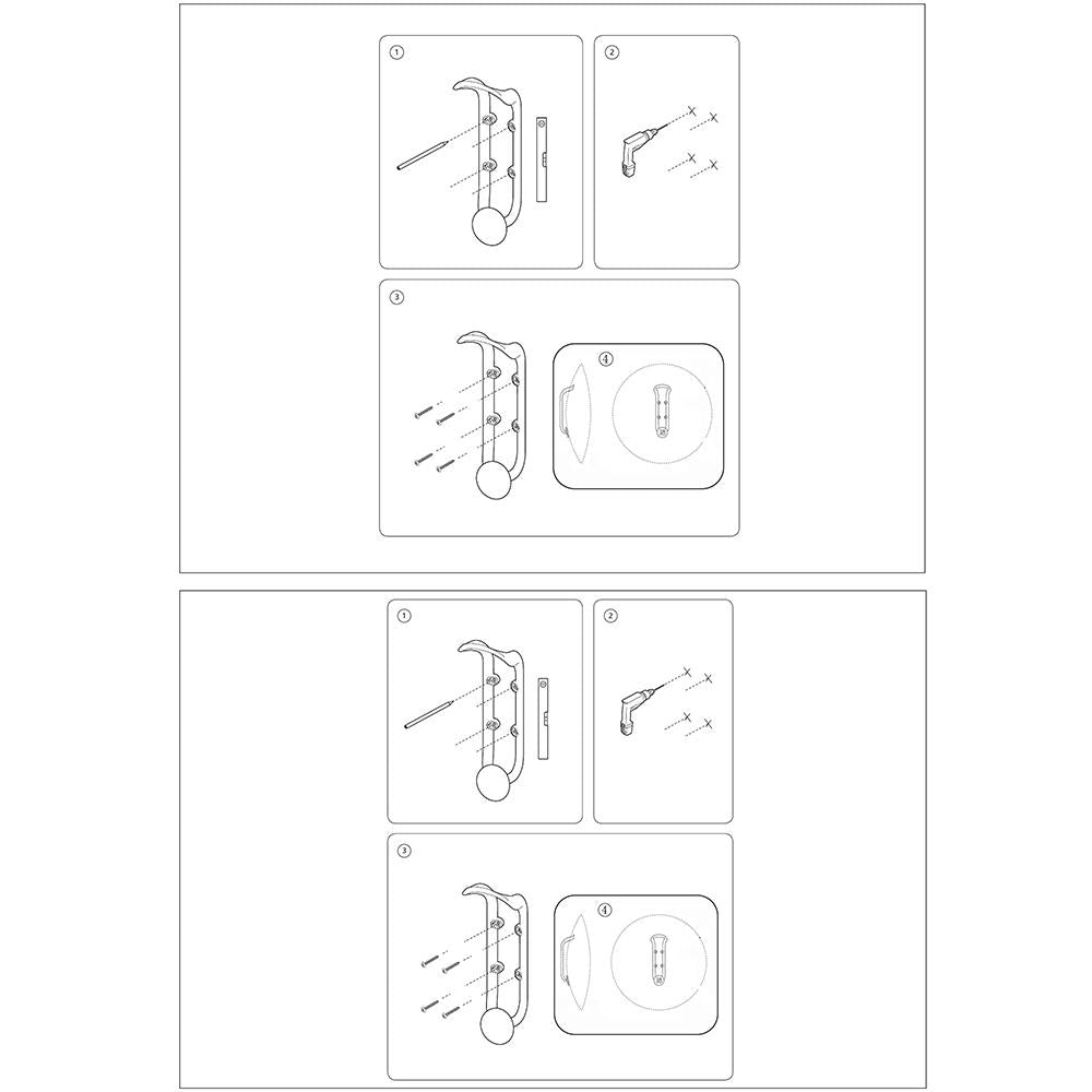 Wall-mounted Metal Bracket for b & o Beoplay A9 Bluetooth Speaker 6