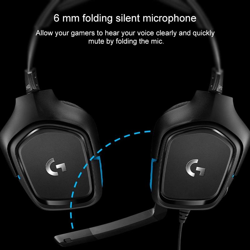 7.1 Surround Sound Gaming Headset With Noise Reduction 8