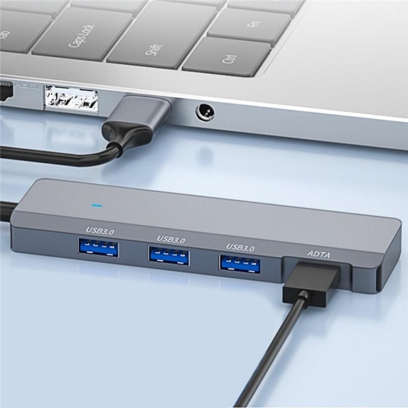 Aluminum Usb 3.0 + Type-C Hub Adapter 6