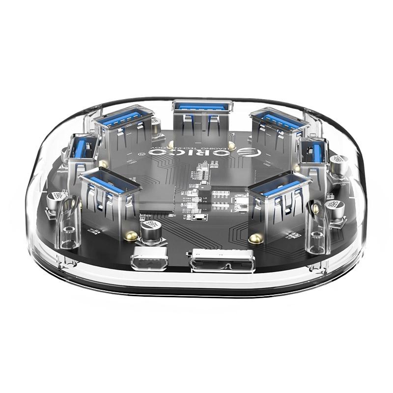 7-Port Transparent Usb3.0 Hub 3