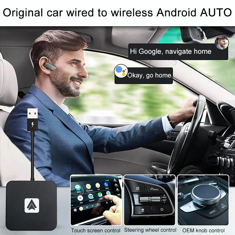 Wireless Android Auto Adapter - Car Ai Box 4