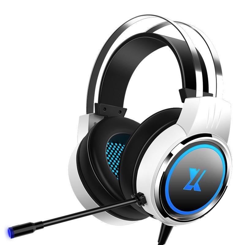 X8 7.1 Sound Gaming Headset With Mic Stars White 3
