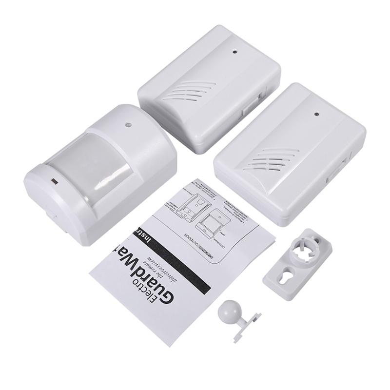 Wireless Infrared Doorbell Alarm For Home / Office - 2 Sensors 6