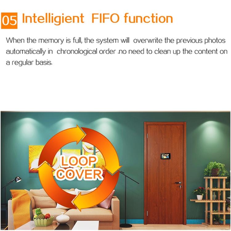 2.0Mp Smart Doorbell With 4.3 Tft Display Screen 8