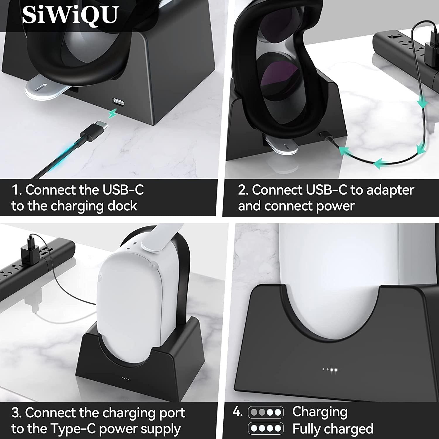 Oculus Quest 2 Charging Stand - Vr 6