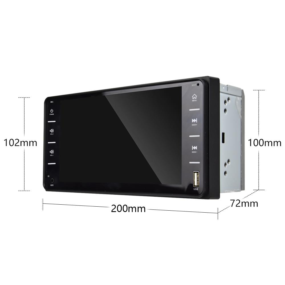 7 Inch Car Touch Screen Mp5 Player For Toyota Corolla - Fm / Tf / Mirror Link 3