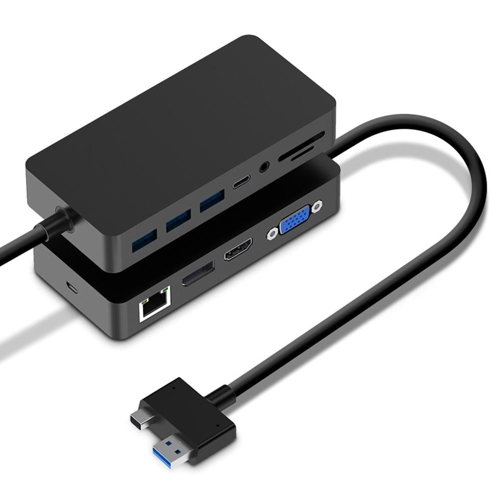 11-In-1 Rj45 / Usb 3.0 Hub For Surface Pro 5 / 6 3