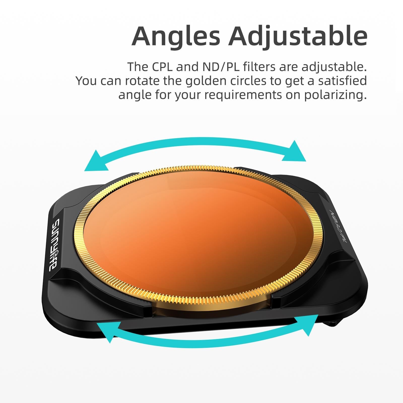 3-in-1 Cpl and Nd Lens Filters for Dji Air 2s 4