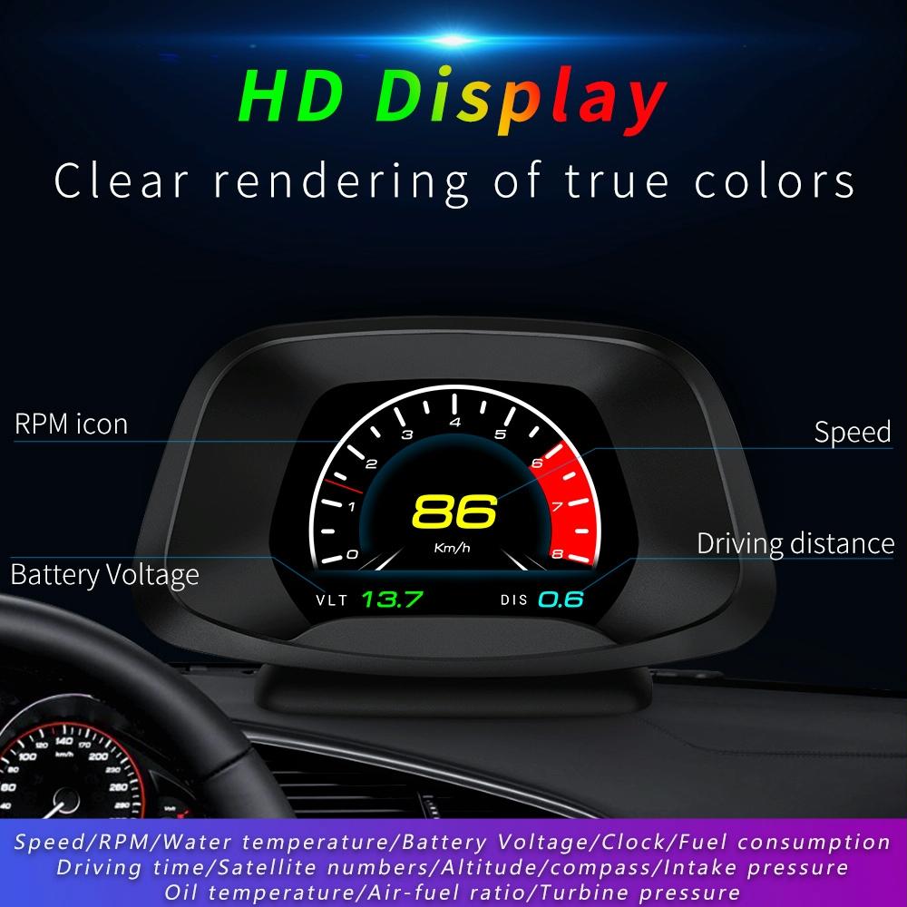 Car Hud Head Up Display Gps Speed Meter Obd2 Fault Code Eliminator 5