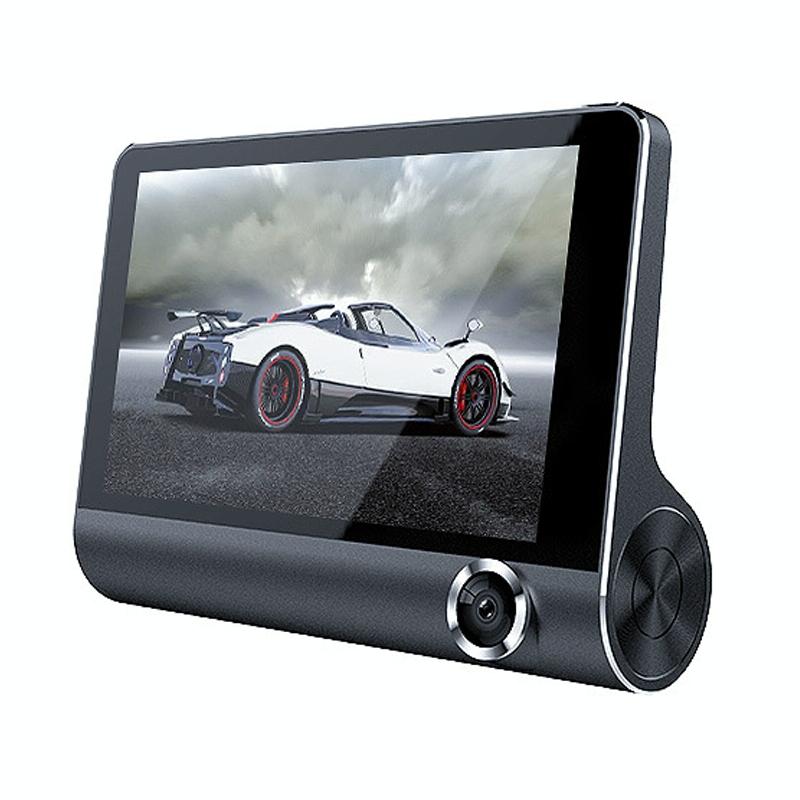 Hd 1080p Car Dvr with 3-in-1 Function and Wide Angle Night Vision - 4 Inch 7