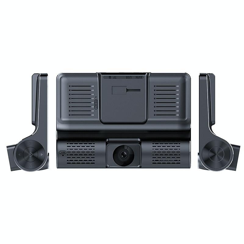 Hd 1080p Car Dvr with 3-in-1 Function and Wide Angle Night Vision - 4 Inch 8