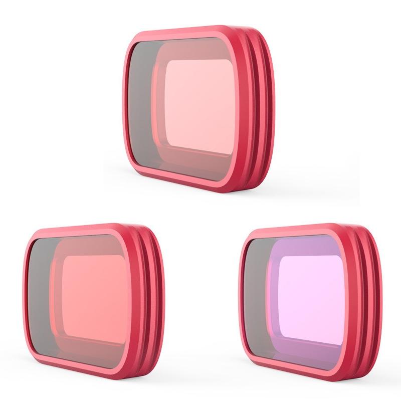 Professional Diving Lens Filter Set for Dji Pocket - 3 Pack 3