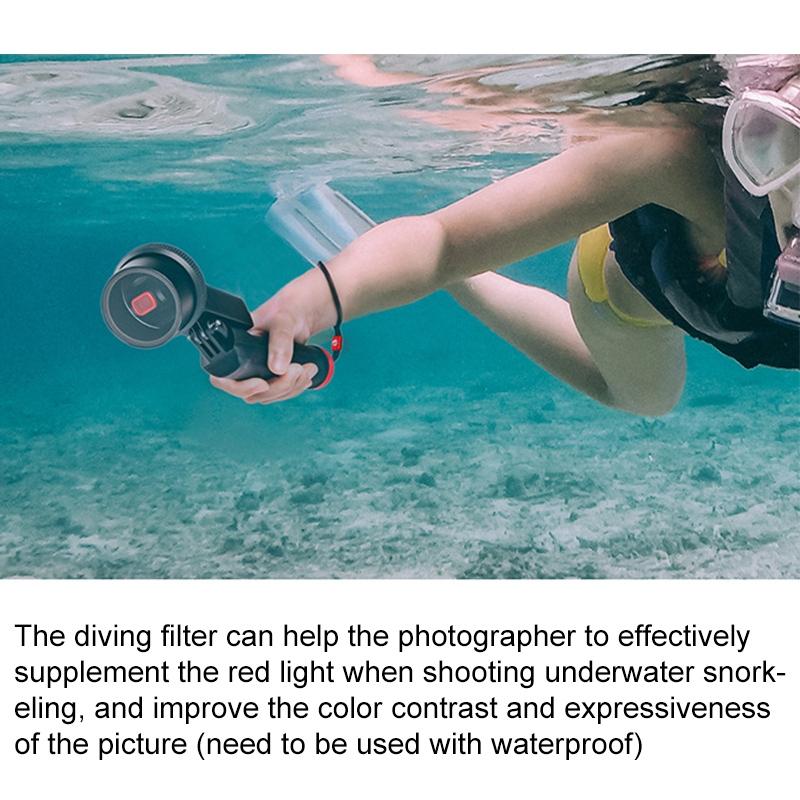 Professional Diving Lens Filter Set for Dji Pocket - 3 Pack 8