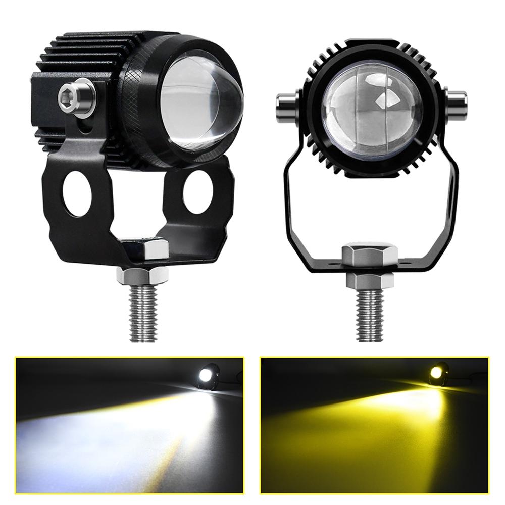 Car / Motorcycles Dc9 - 30V / 18W / 2000Lm / 6000K / 3000K Ip67 Mini Led Headlight 3