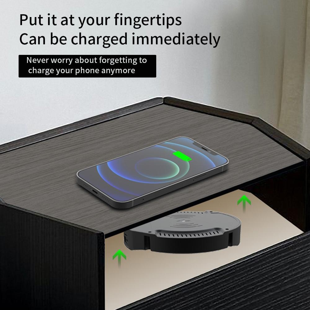 10W Magnetic Wireless Charger For Desktops 30Mm 5
