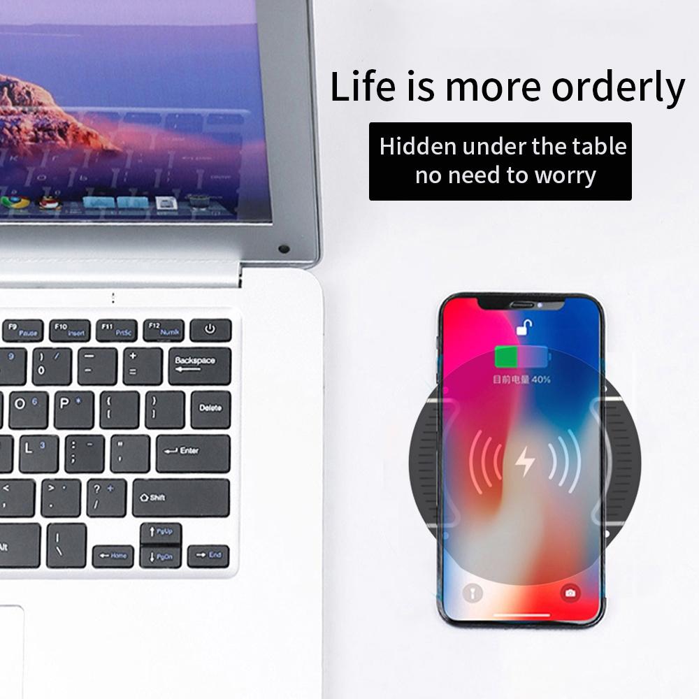 10W Magnetic Wireless Charger For Desktops 30Mm 7