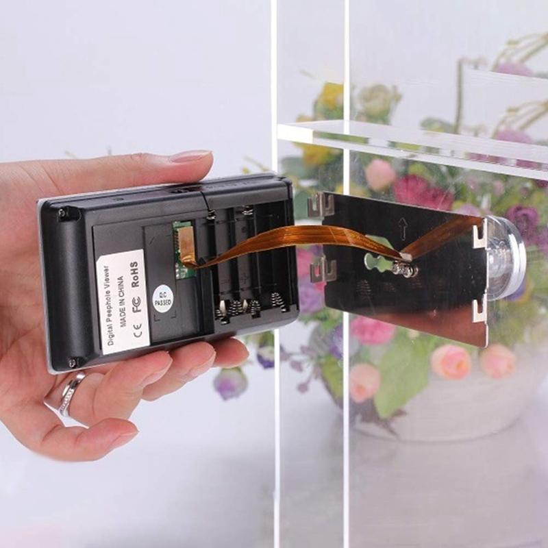 1.0Mp Digital Peephole Door Viewer With 3.5 Screen 9